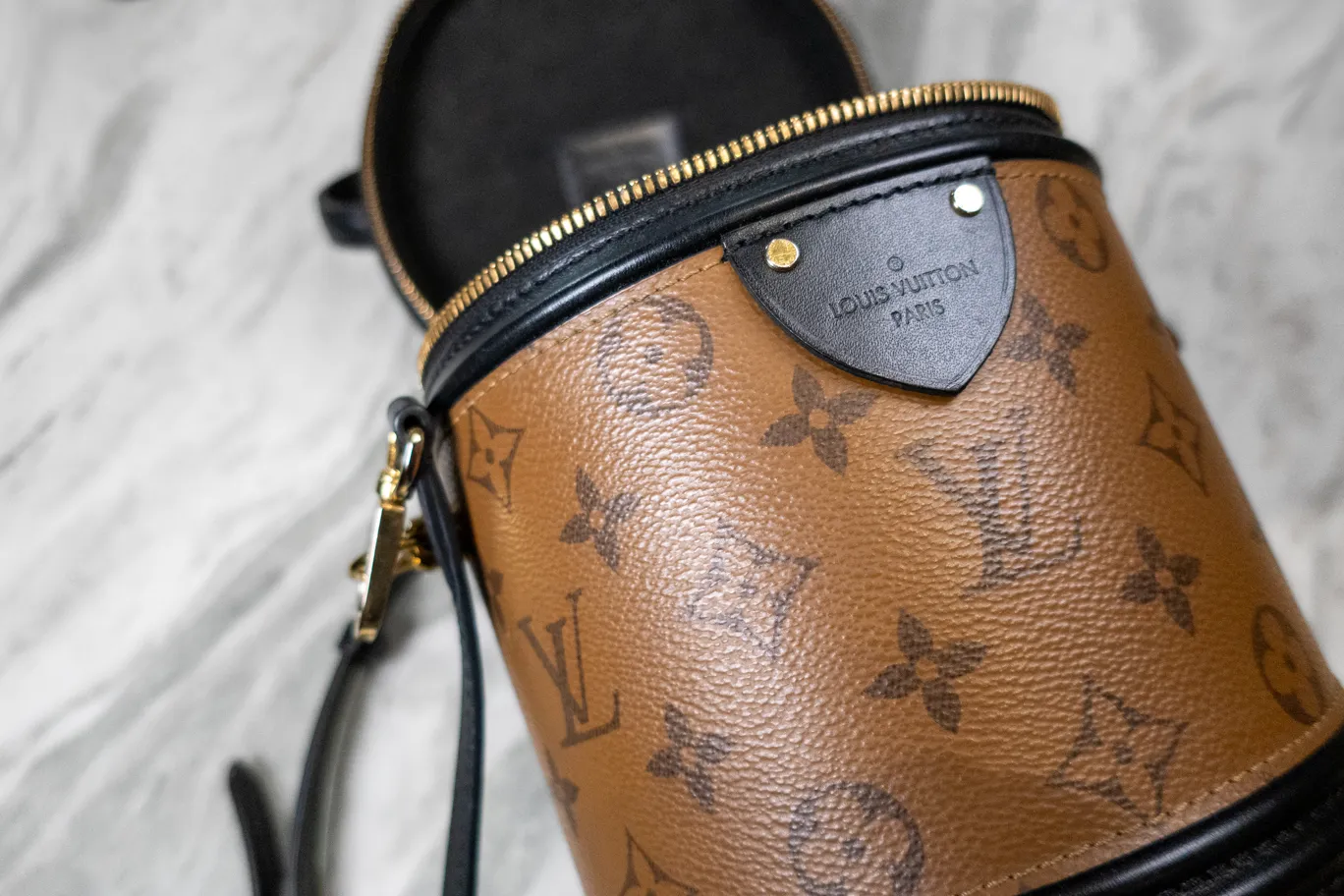 Louis Vuitton Monogram Cannes Crossbody Bucket Bag