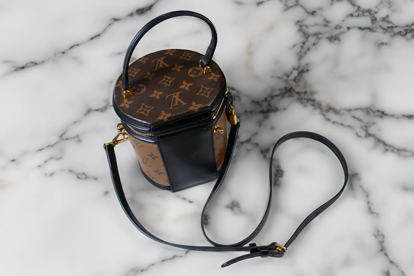 Louis Vuitton Monogram Cannes Crossbody Bucket Bag