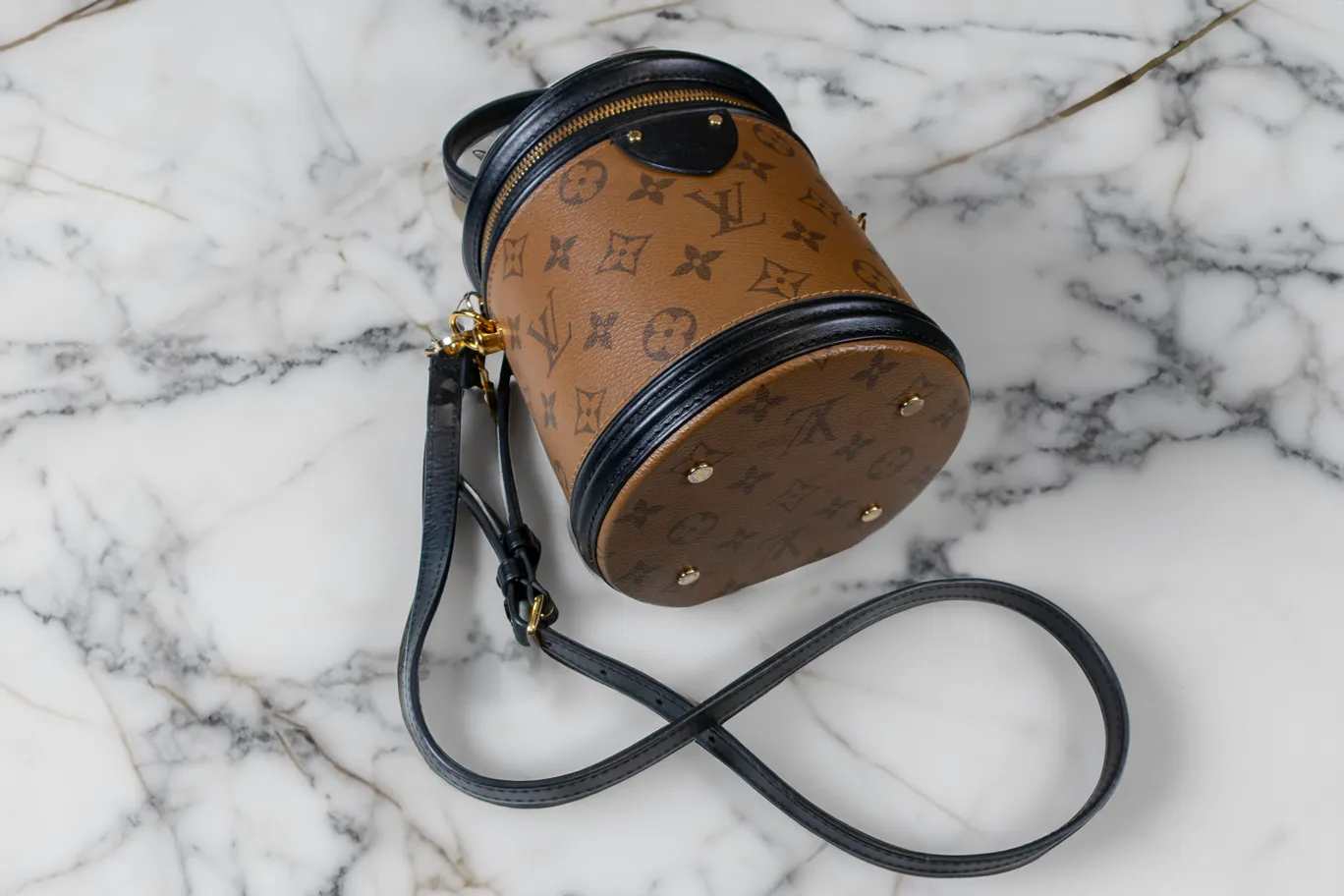 Louis Vuitton Monogram Cannes Crossbody Bucket Bag