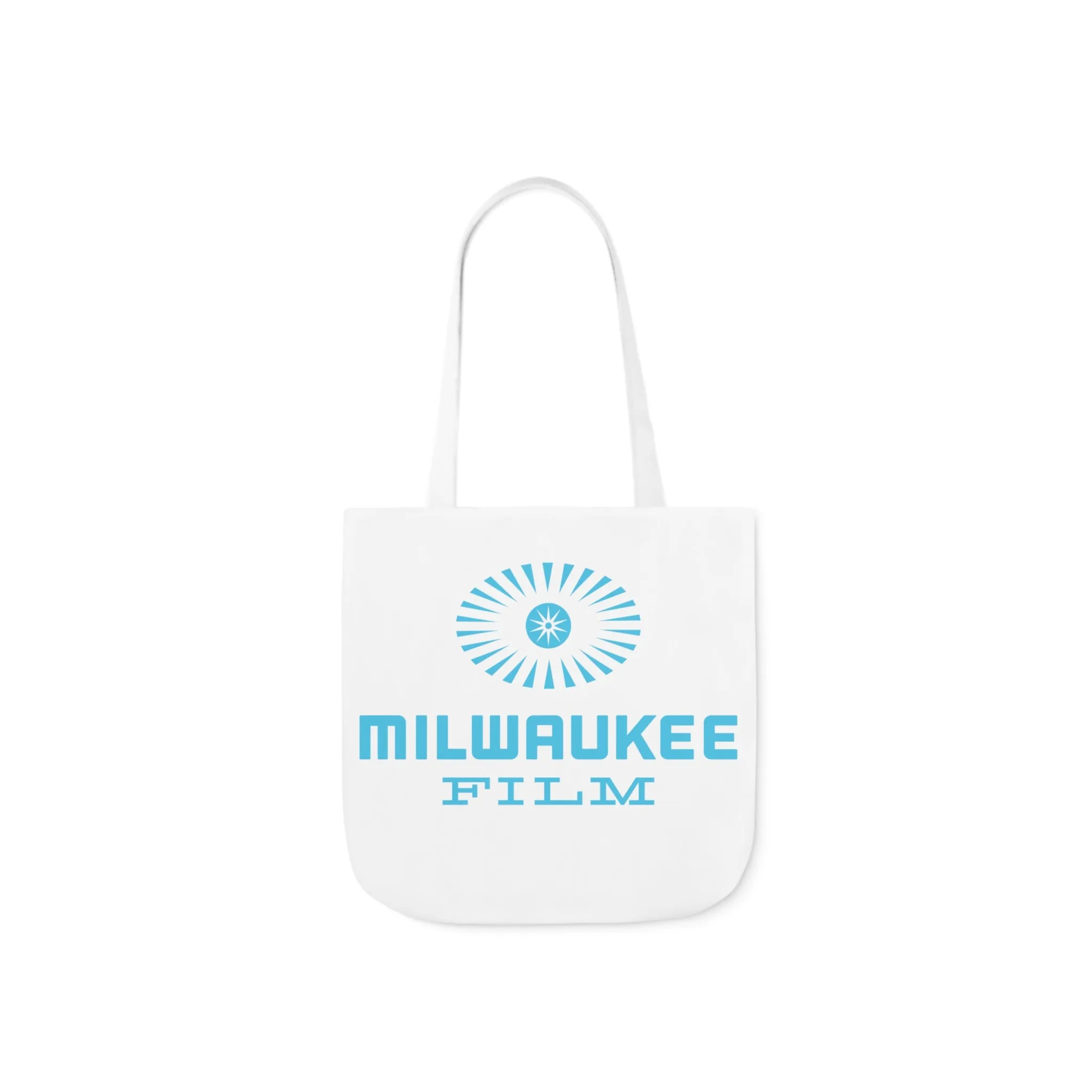 MFF24 White Festival Canvas Tote Bag