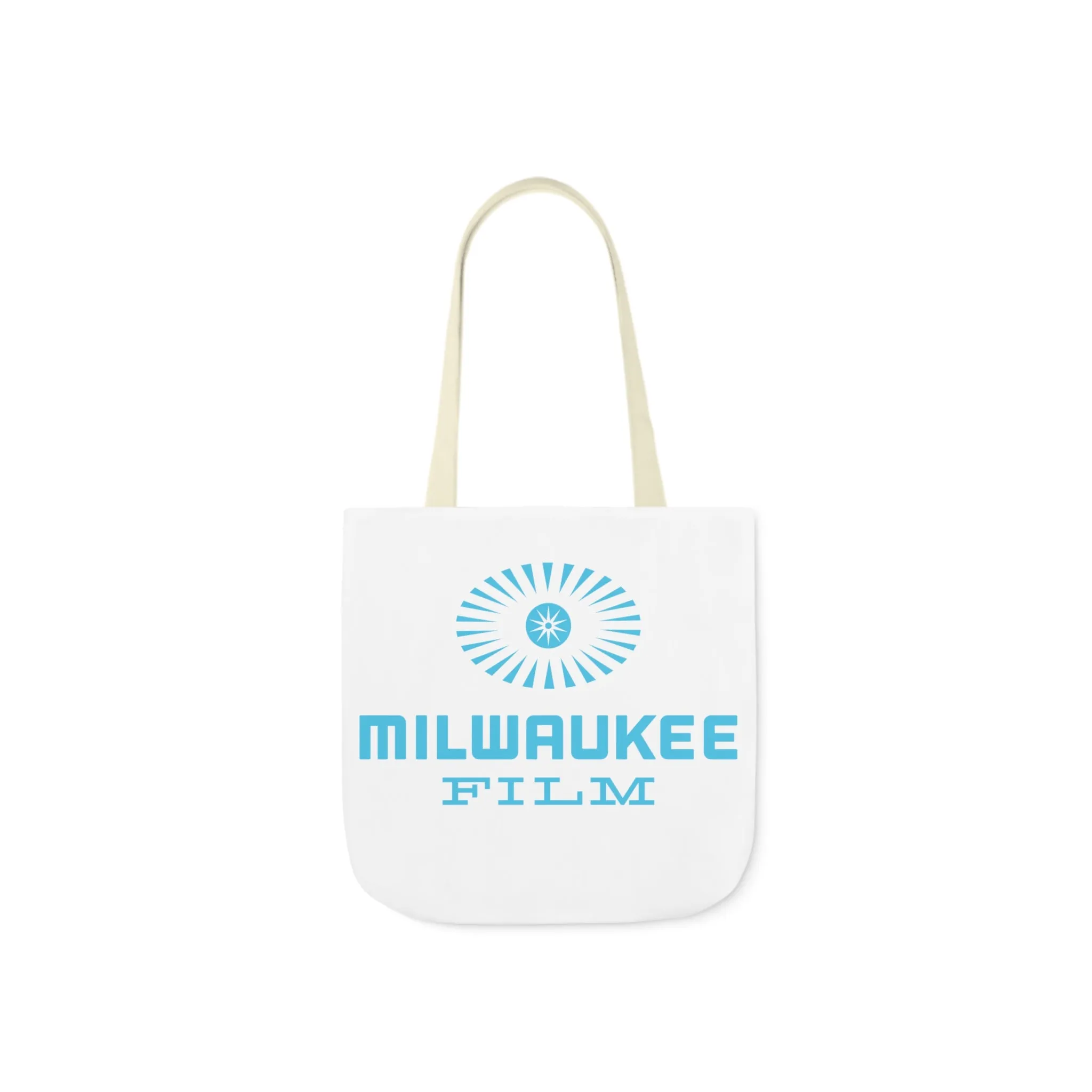 MFF24 White Festival Canvas Tote Bag