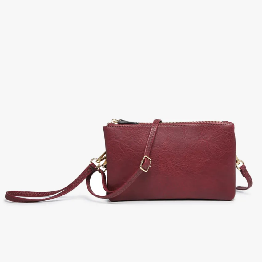 Miley Dual Zipper Crossbody