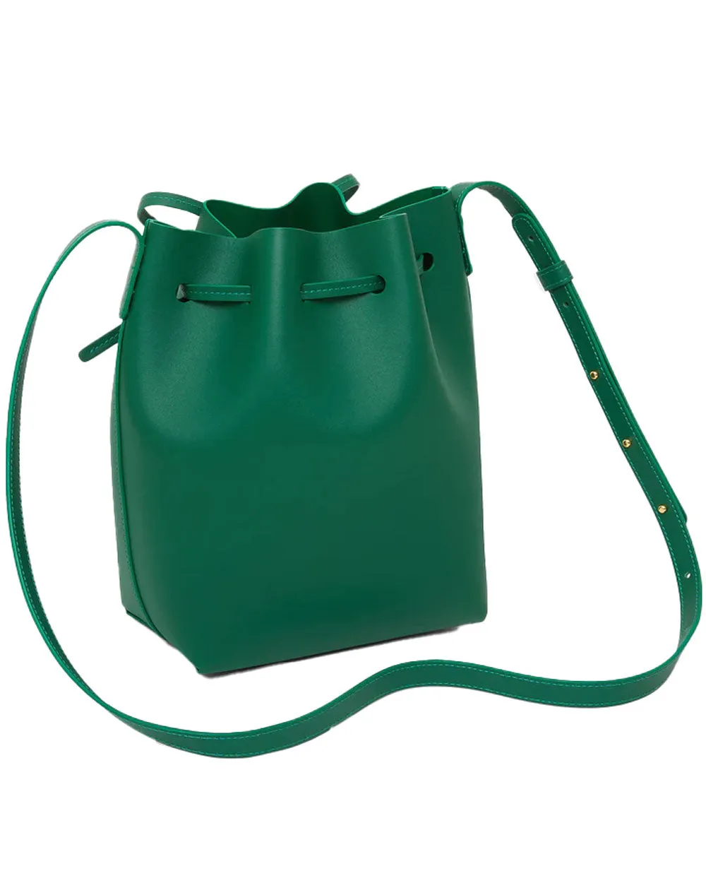 Mini Bucket Bag in Leaf