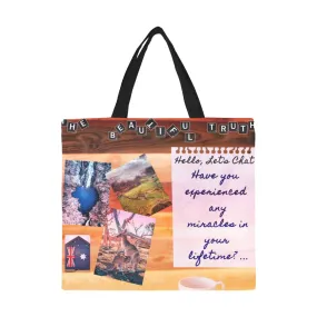 Miracles Canvas Tote