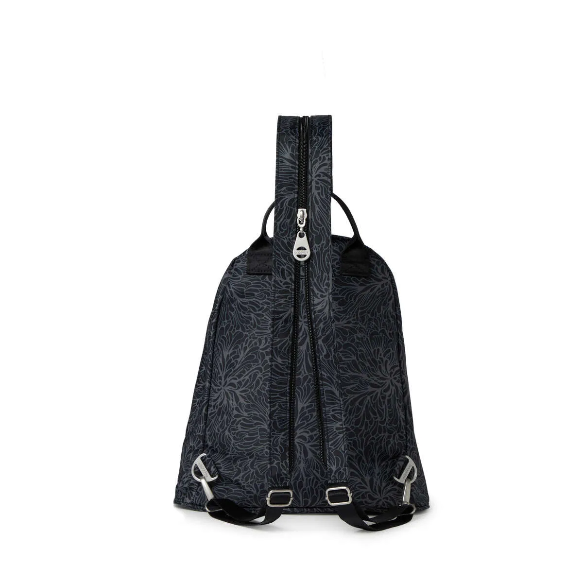 Naples Convertible Backpack w/RFID Midnight Blossom