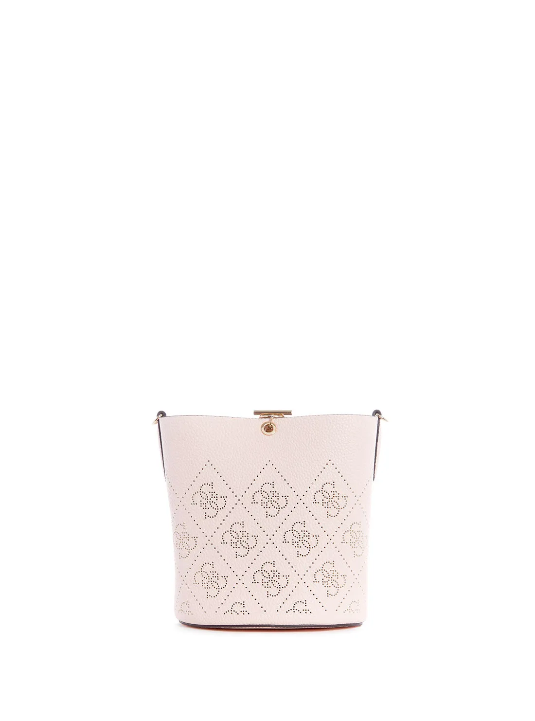 Pink Amara Crossbody Bucket Bag