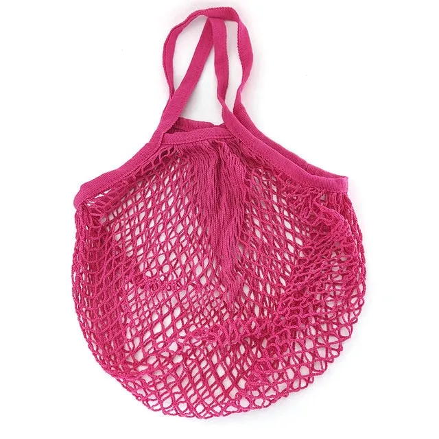 Portable Washable Eco Friendly Grocery Mesh Bags