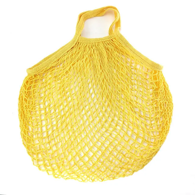 Portable Washable Eco Friendly Grocery Mesh Bags