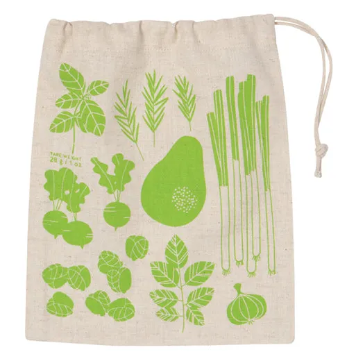 Produce Bag (Set of 3) "Fruits and Veggies"