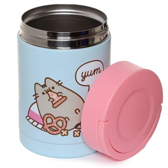 Puckator - Lunch Pot  | Pusheen the Cat Foodie | Hot & Cold Lunch Pot | 500ml