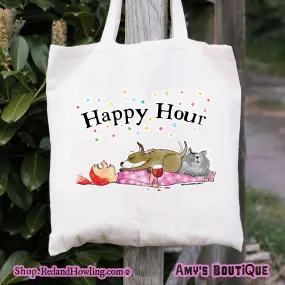 "Happy Hour" Shopping Tote