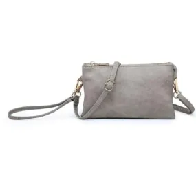 Riley Wristlet Crossbody Stone