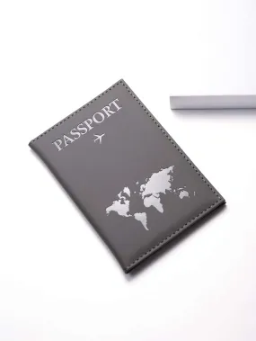 SHEIN PU Travel Passport Cover Fashion Women Passport Holder Case for Men Travel Document vacation accessories for holiday season