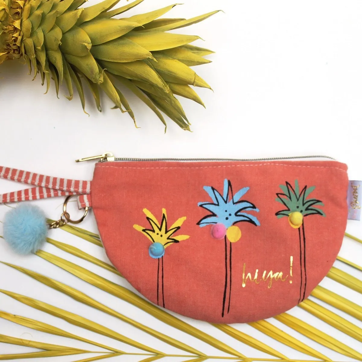 Sherbet Palm Tree Purse