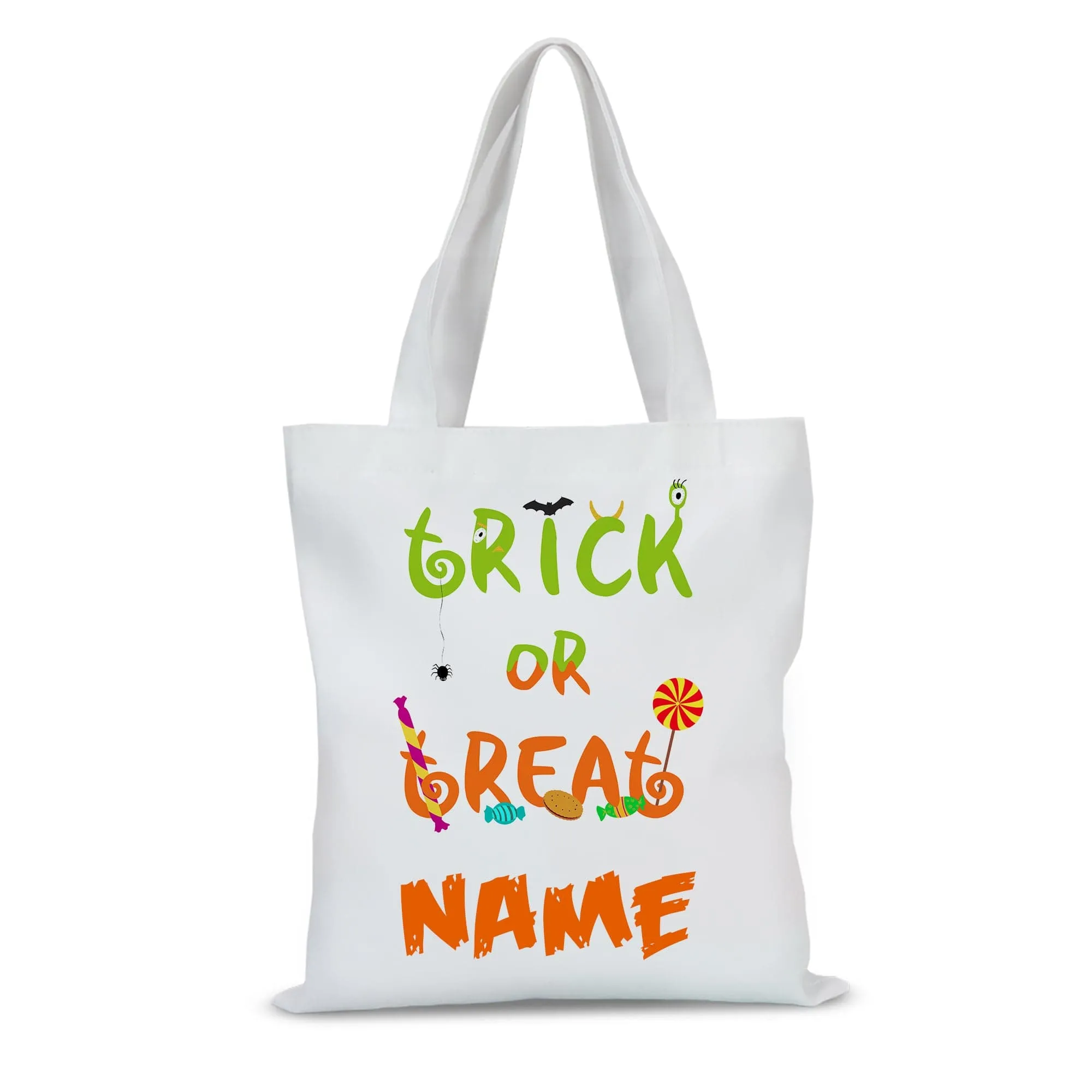 Spooktacular Personalized Halloween Tote Bags: The Perfect Surprise for Your Little Monsters!