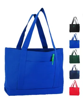 Sturdy Shopping Tote Bags Solid With PVC Backing