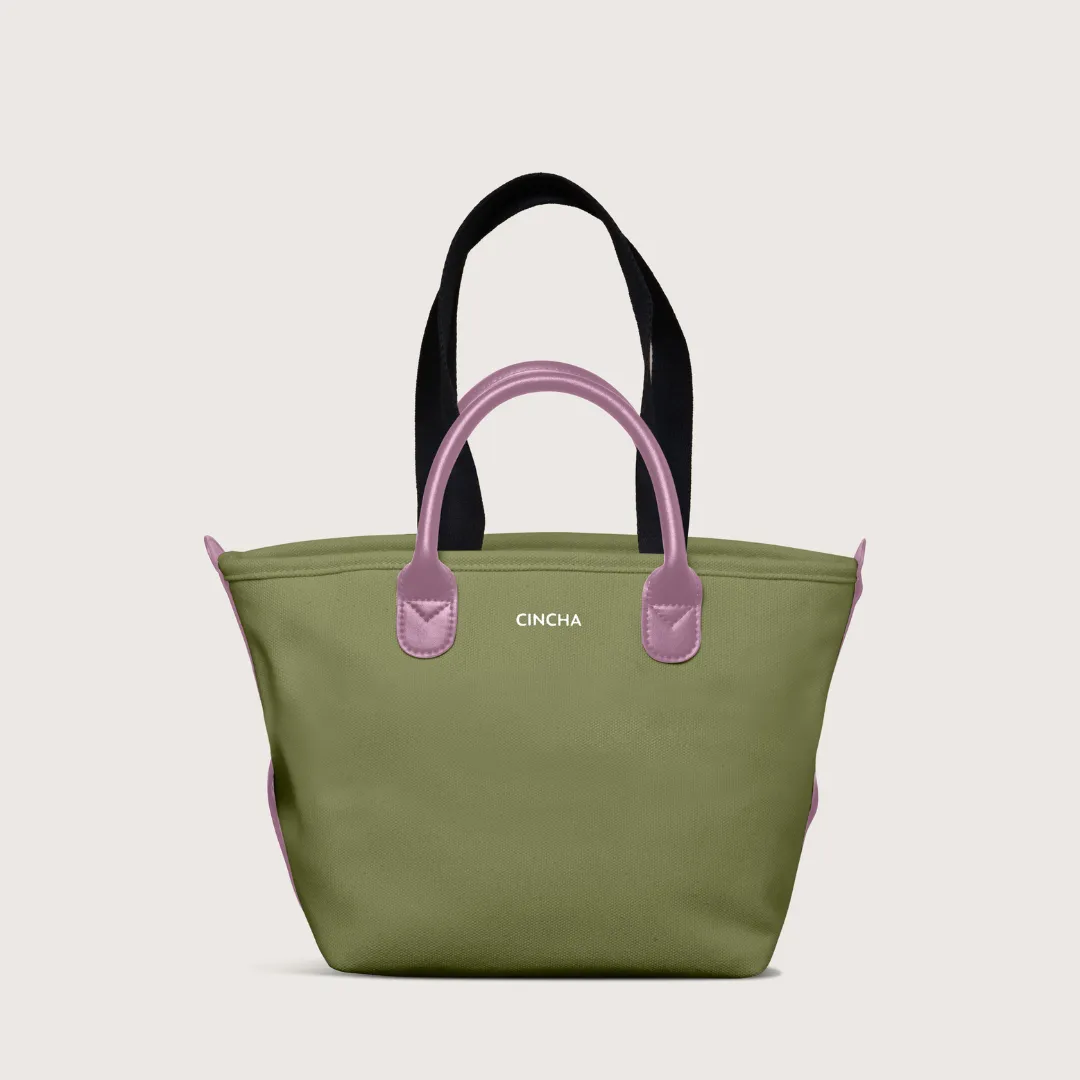 The Mini Canvas Go-Tote - Olive