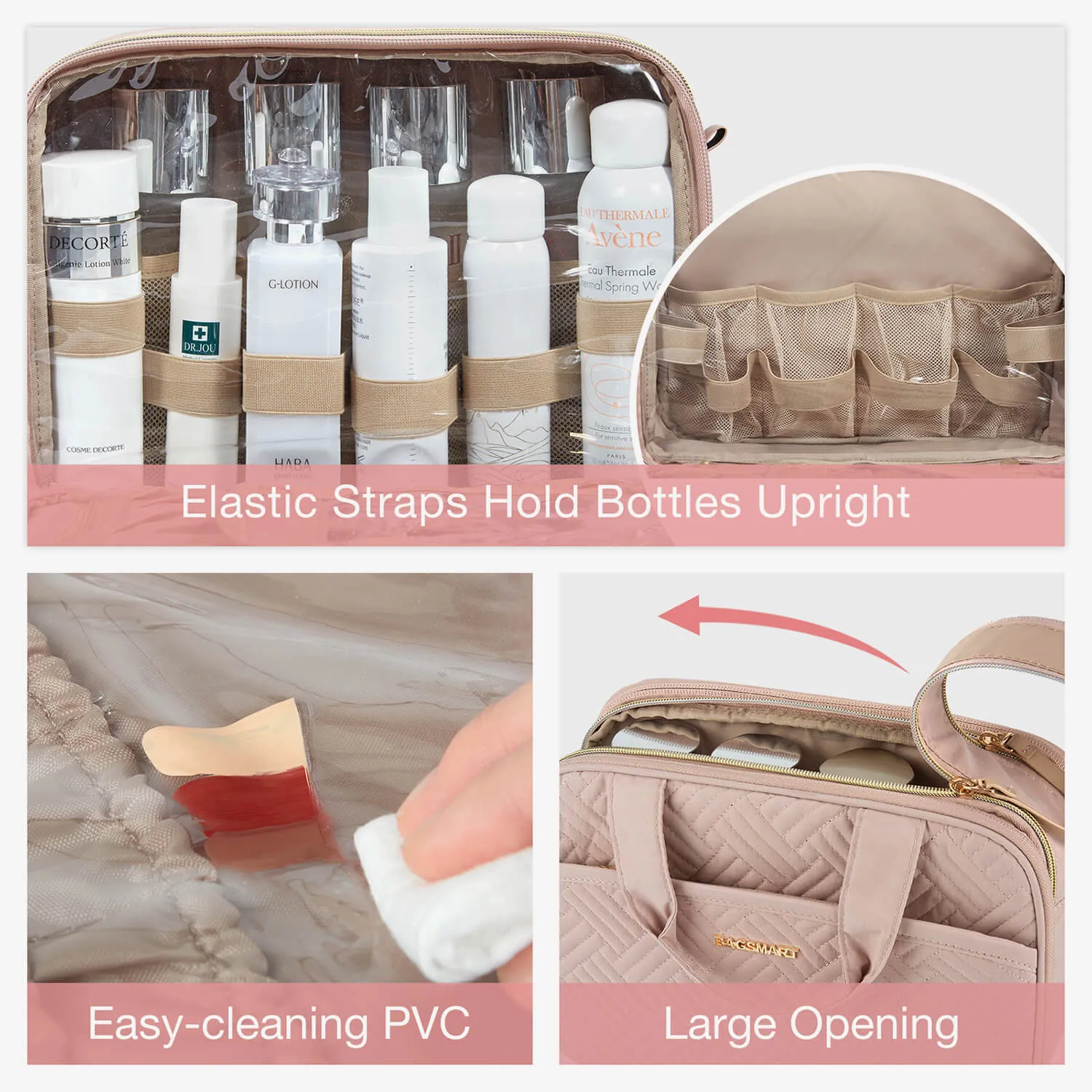 Travel Water-resistant Makeup Organizer Bag