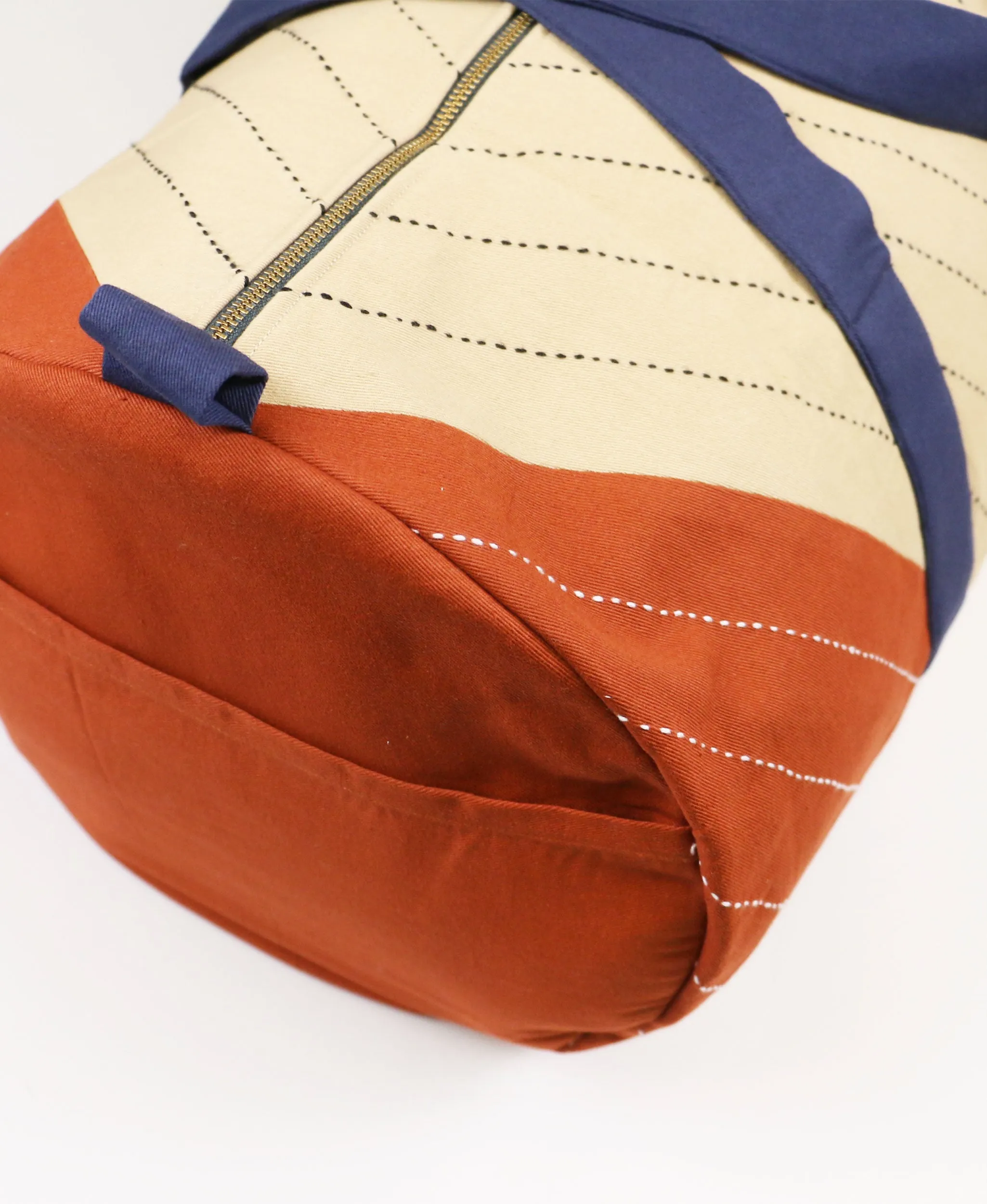 Triangle Canvas Duffle Bag