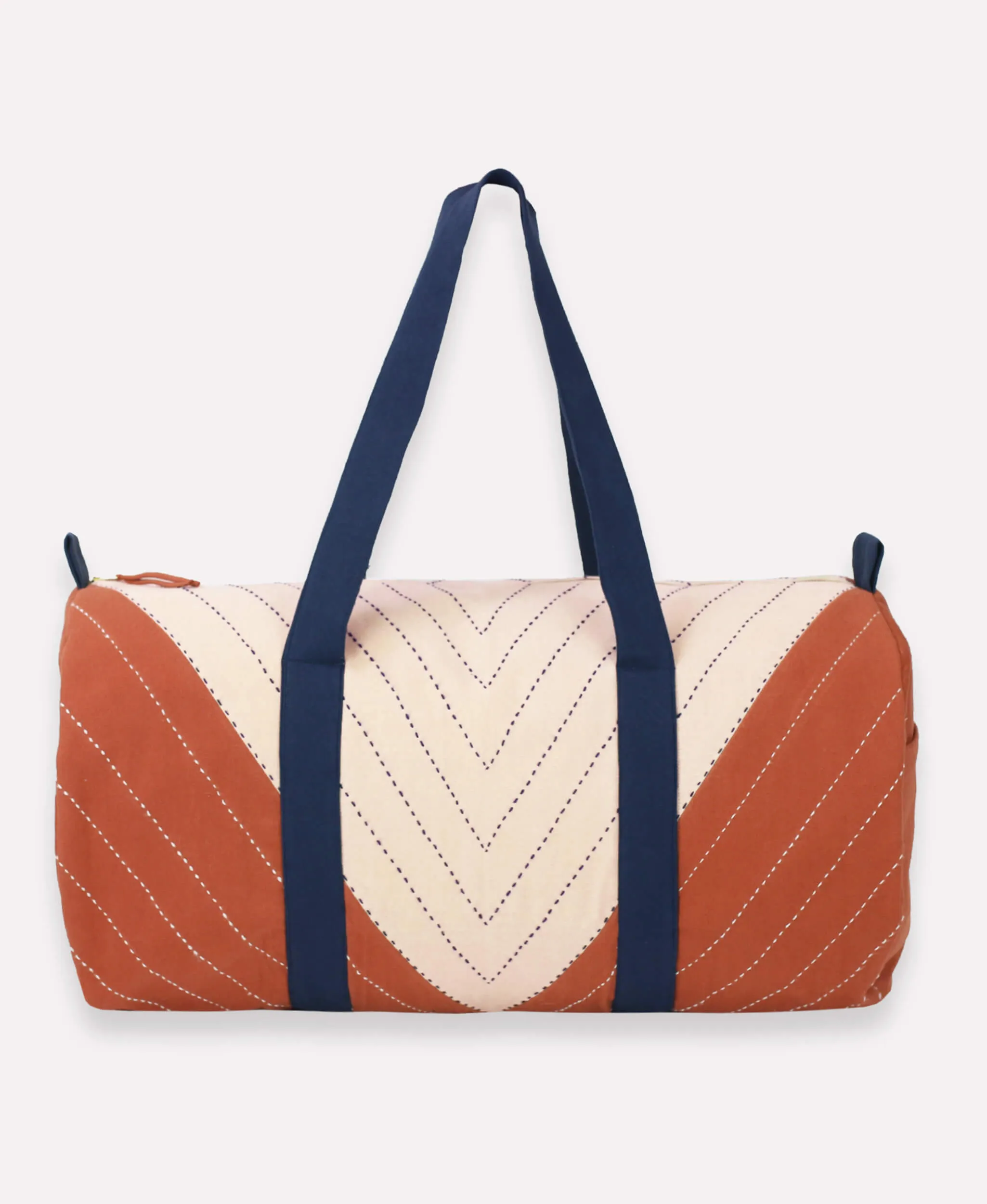 Triangle Canvas Duffle Bag