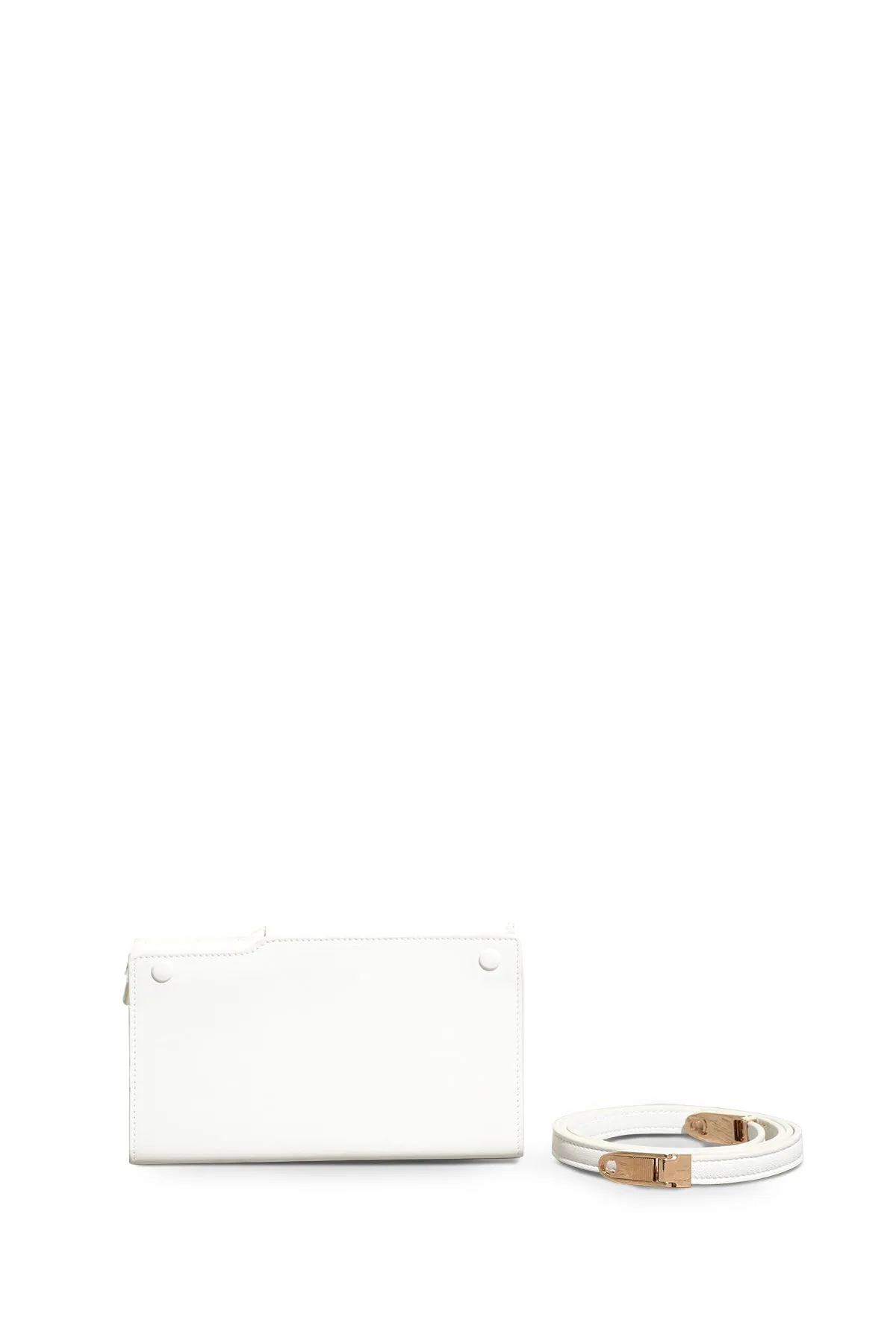 Walkwoman Case in Ivory Nappa Leather