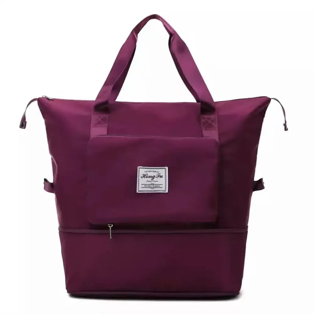 Women's Travel Bag - Large Capacity - Tote Foldable Luggage bag